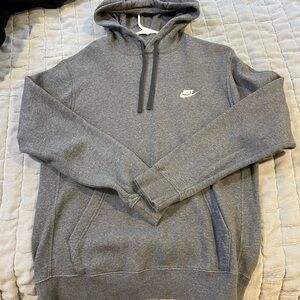 Nike Heather Gray Pullover Hoodie